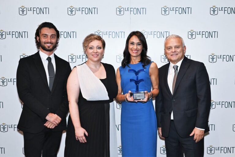 Trionfo di Axet Facility ai Le Fonti Awards